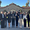 From left to right: Sofia M., Grace K., Sophia R., Abigail S., Gabby F., Karlina M., Abigail S., and Val F.