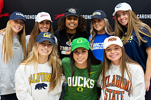 Carondelet fall 2022 NLI student-athletes