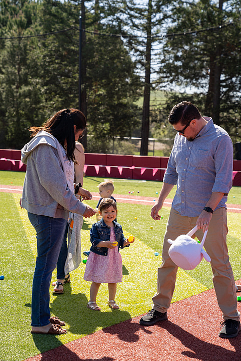 Kyle Easter Egg hunt