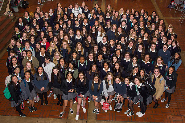 Members of the California Scholarship Federation from 2018-19.