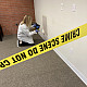 Students look for clues during this collaborative, hands-on forensic science lab.