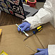 Students look for clues during this collaborative, hands-on forensic science lab.